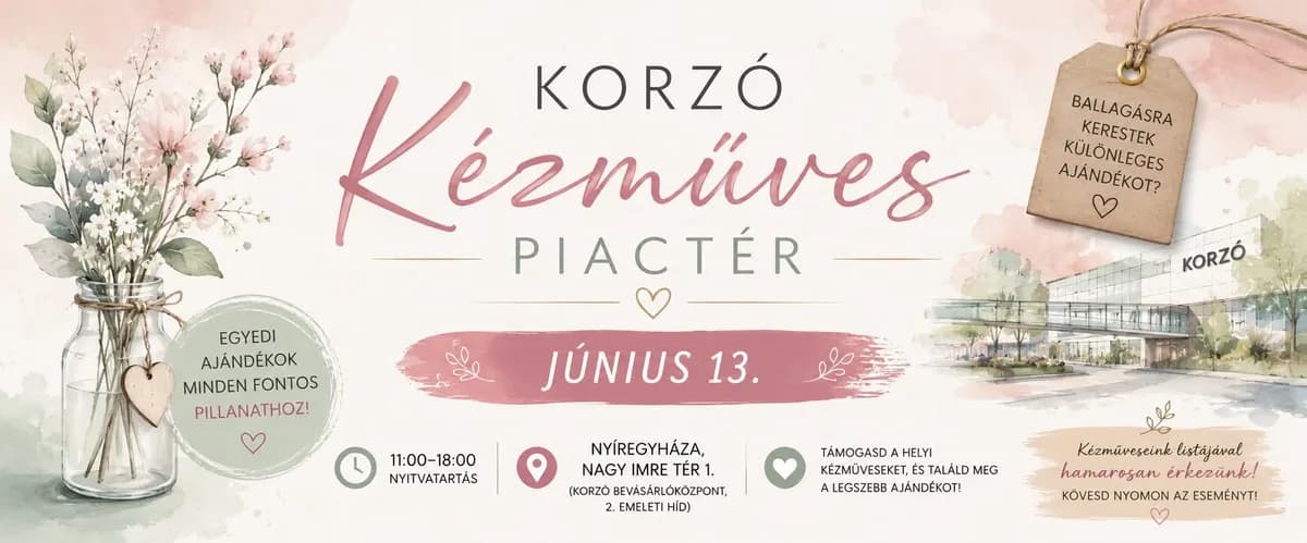 Korzó Kézműves Piactér